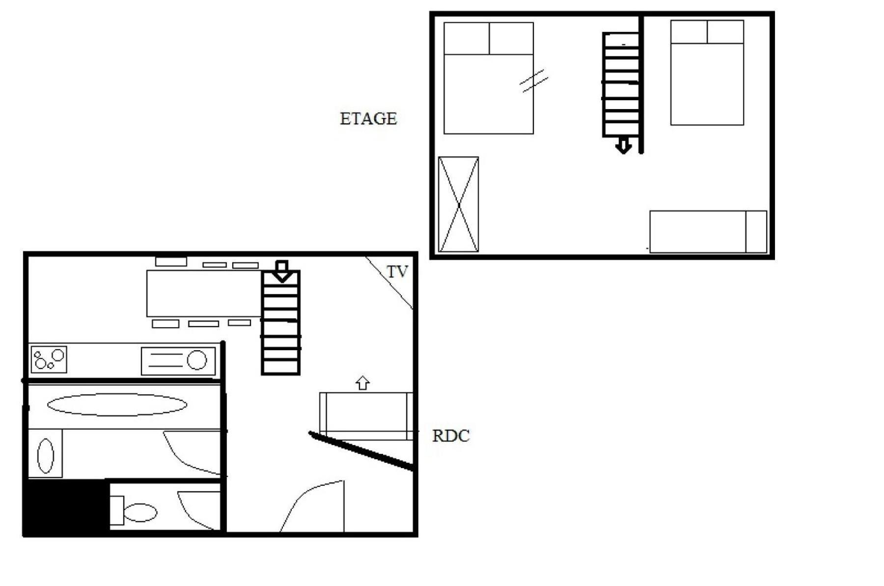 Residence Gentianes - Appartement Duplex - Proche Des Pistes - Balcon Est Mae-2104 Saint-Martin-de-Belleville Eksteriør bilde